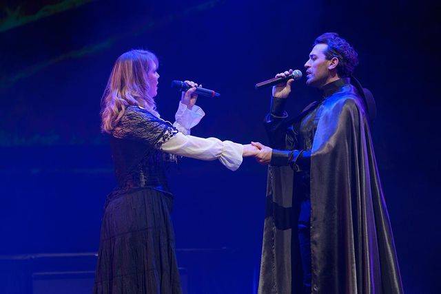 Duo de chant le masque de Zorro